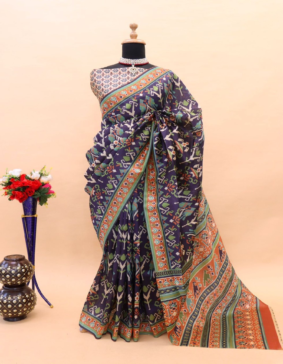 Sanjana Designer Manyavar Wholesale Festive Ethnic Saree Blouse -  textiledeal.in