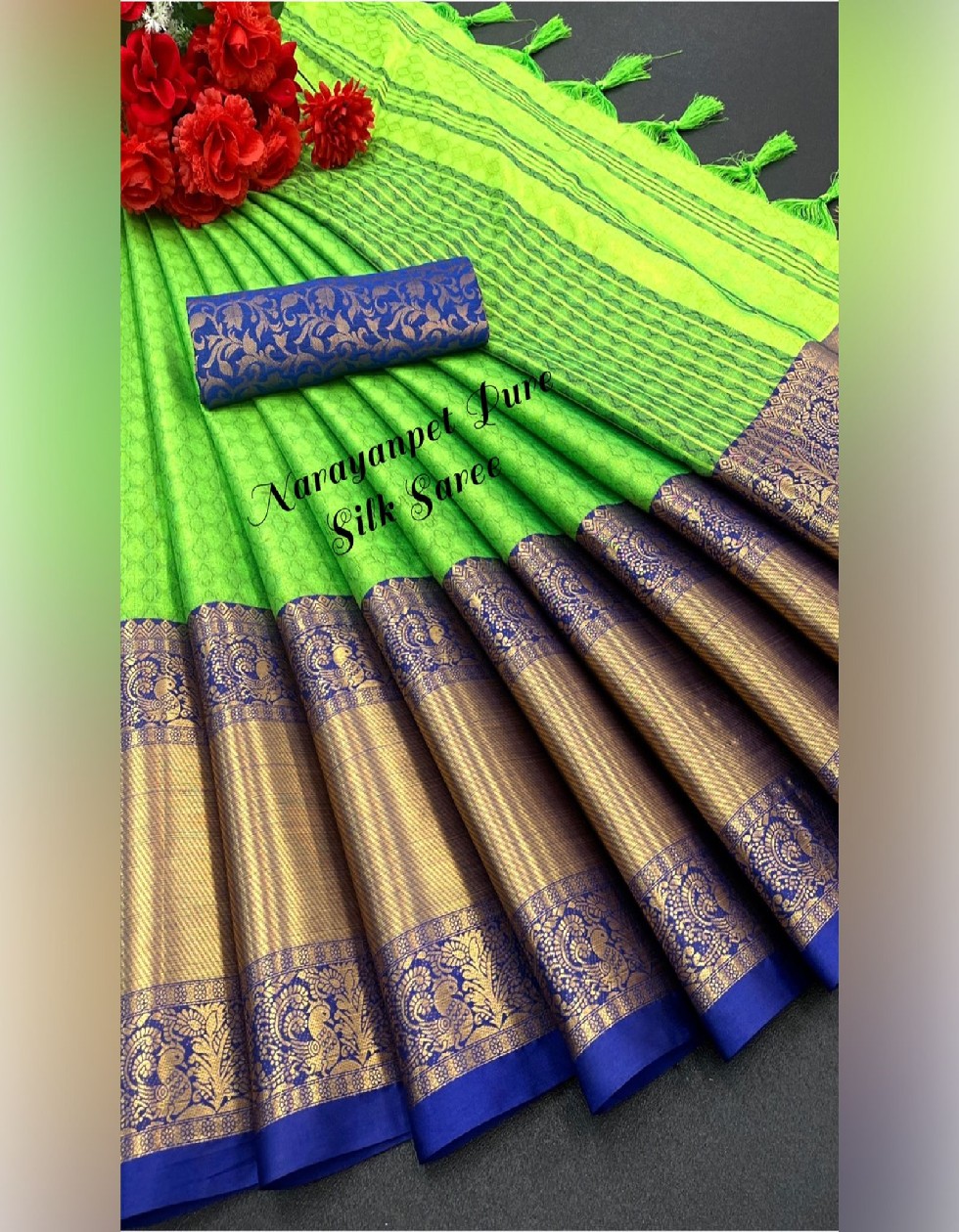 Pure Cotton Narayanpet Saree With Blouse Piece / Handwoven Soft Indian Saree  Gift for Mum Saree With Blouse maroon Saree Zari Sari - Etsy Sweden