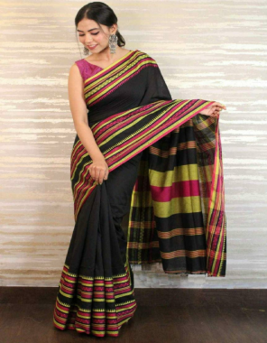 black saree-black duchess sattin with beautiful colour lining |blouse -banglori silk with front and back side tusk matching front huk stitched upto 44 fabric plian work festive 