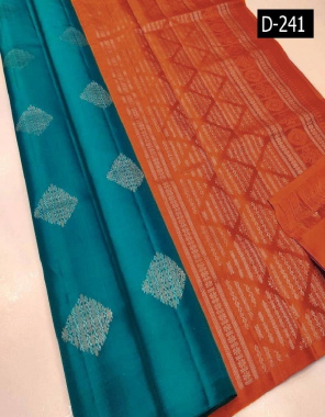sky soft lichi silk fabric weaving jacqaurd  work festive 