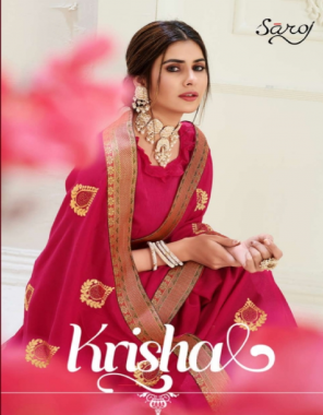 pink saree - vichitra chain embroidery | blouse - sawarovski benglori blouse  fabric embroidery work festive 