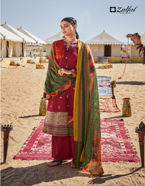 red top - pure jam cotton with exclusive prints | dupatta - pure nazneen chiffon print ( 2.30 m ) | bottom - pure cotton salwar fabric printed work ethnic 