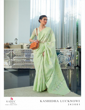 parrot green tone to tone lucknowi chickankari modal weaving fabric weaving work ethnic 