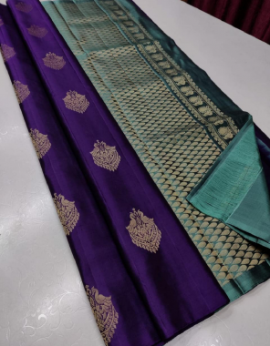 purple banrasi litchi silk | blouse - silk weaving fabric jacquard + weaving work casual 