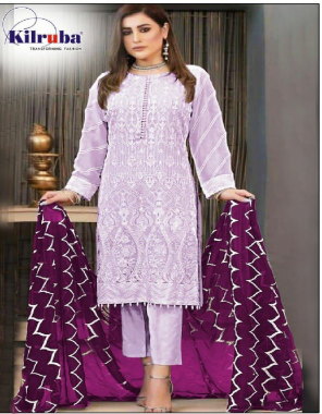 purple top - georgette with embroidery and sequance work with back work ( including sleeves ) | bottom - santoon | dupatta - georgette with embroidery and sequance work | size - fits upto 52 fabric embroidery work casual 