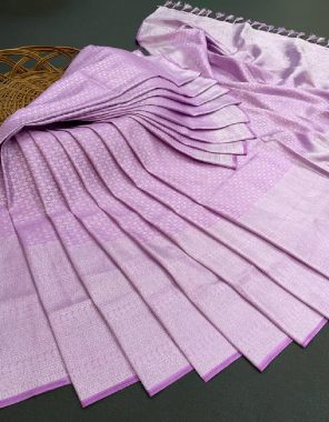 purple softy silk fabric weaving work ethnic 