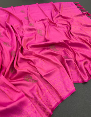 pink kubera pattu fabric weaving work ethnic 