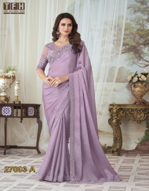 purple glorious silk | fancy fabric fabric embroidery work festive 