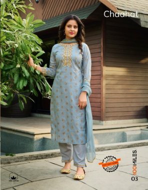 sky blue cotton jacquard butta fabric heavy embroidered with complete cotton inner  fabric jacquard work ethnic 