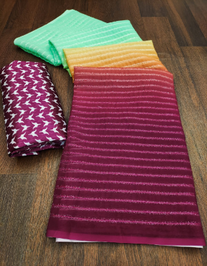 pink saree - georgette ( 5.5m) | blouse - fantam ( 0.8m)  fabric digital print  work ethnic 