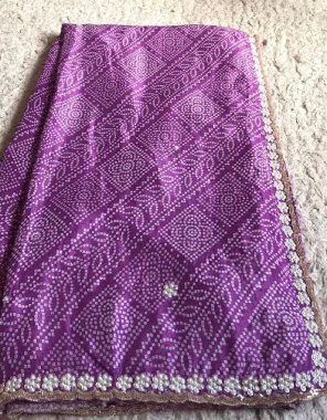 purple soft chiffon with zardosi with kardan pearl work | blouse - plain silk fabric printed work casual 