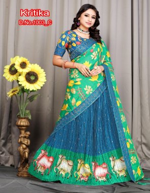 navy blue lehenga - pure dola silk with khajuri crushed | lehenga work - khajuri crushed with foil printed and digital print | waist - supported upto 42 | lehenga closer - stitched with canvas | length - 41 | flair - 4 m | inner - micro cotton | blouse - dola silk with foil print | length - 1 m ( unstitched ) | dupatta - pure dola silk with viscose border and tassels with digital  with foil print work ( 2.5 m) fabric khajuri work work party wear 