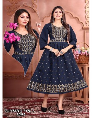 navy blue roman silk with choli sequance work fabric sequance work festive 