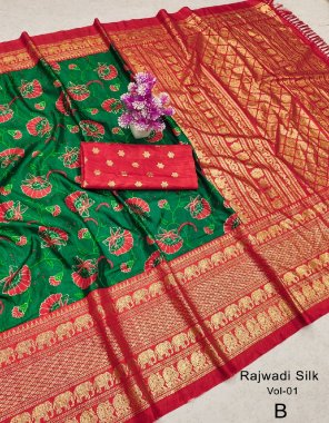dark green soft pure dola silk kalamkari patola digital printed  fabric printed work party wear 