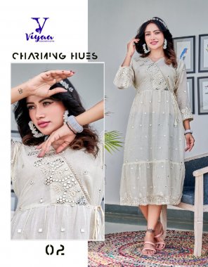 white heavy mul cotton with inner | length - 48 | ghera - 40 fabric embroidery work party wear 
