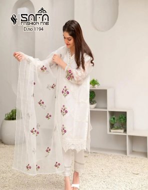 white top - heavy georgette | bottom - cotton stretchable | inner - heavy fabrics | dupatta - designer dupatta ( pakistani copy ) fabric embroidery work festive 