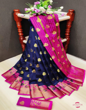 purple silk  fabric jacquard + weaving work party wear 