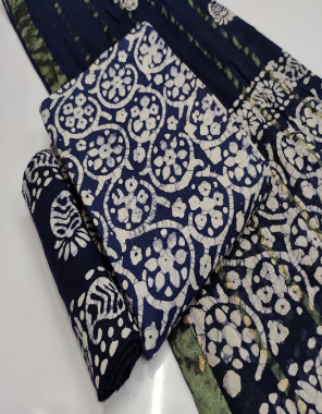 purple cotton | top - 2.30 m | bottom - 2.00m | dupatta - 2.25 m fabric printed work casual 