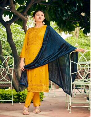 yellow top - lining silk with fancy sequance & embroidery work | pent - lining silk pant with sequance & embroidery work | dupatta - chanderi silk with jari & sequance work fabric sequance & embroidery  work casual 