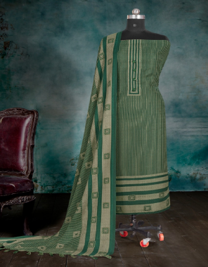 green top - woollen pashmina print with button ( 2.5m) | bottom - pure pashmina dyed ( 2.5m) | dupatta - pashmina shwal print ( 2.25m) fabric printed work casual 