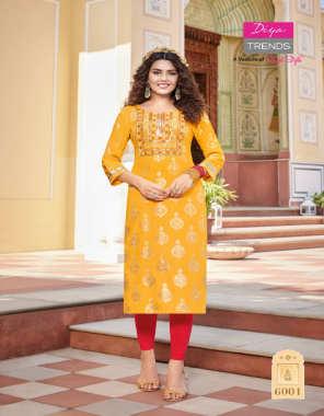 yellow rayon foil print sequence embroidery work | length - 46 fabric embroidery work wedding 