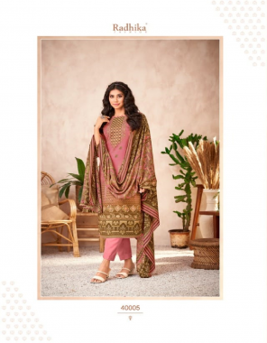 pink top -  pure pashmina print pakistani style printed | dupatta - pashmina shawl print with arca lace | bottom - pashmina fabric printed work party 