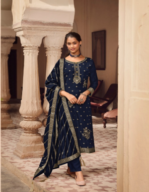 black top - dola jacquard with mx jari | bottom - pure viscose santoon | dupatta - silk georgette with sequence embroidery work with 4 side jaquard border fabric embroidery work casual 