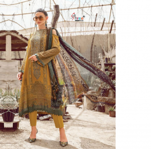 yellow top - pahmina print with exclusive embroidery patches | bottom pashmina | dupatta - pashmina shawl (pakistani copy) fabric embroidery work festive 