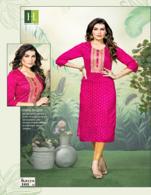 pink heavy silk jacquard butti with inner | length - 45 fabric embroidery  work festive 