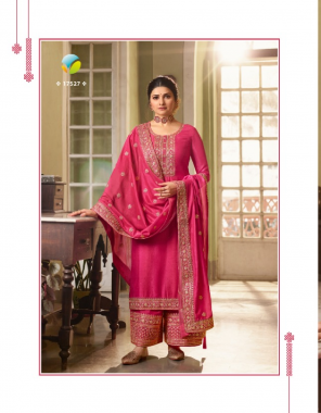 pink top - embroidered silk georgette with santoon inner | dupatta - embroidered silk georgette | bottom - embroidered silk georgette with santoon inner fabric embroidery work festive 