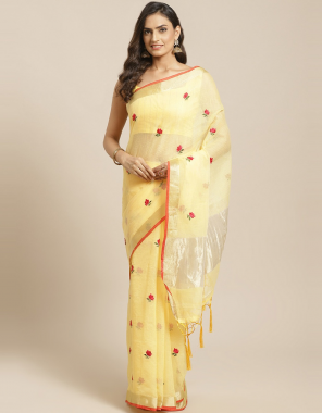 yellow fabric - silk | sea green printed designer saree with blouse piece  fabric printed  work festive 
