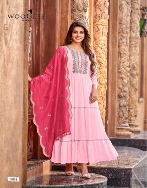baby pink top - georgette butti with soft inner | dupatta - chanderi viscose with work  fabric embroidery  work ethnic 