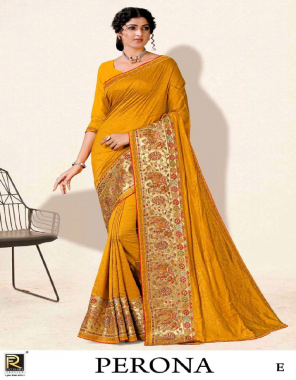 yellow fabric - art silk vichitra fabric embroidery  work festive 