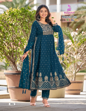 navy blue top - pure rayon with embroidery & sequence | nack work with sleeves work & additional print | bottom - rayon print with embroidery & sequence work lace | dupatta - premium quality nazneen dual concept print with four side tassels (latkan) fabric embroidery  work festive 