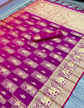 pink banarasi silk saree crafted with heavy rich pallu & real zari weaving border | blouse - heavy braocade full zari weaving | saree length - 5.50 mtr | blouse - 0.80 mtr  fabric weaving  work wedding 