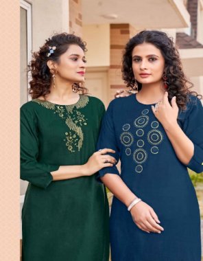 navy  fancy rayon with sequence & embroidery work  fabric embroidery  work ethnic 