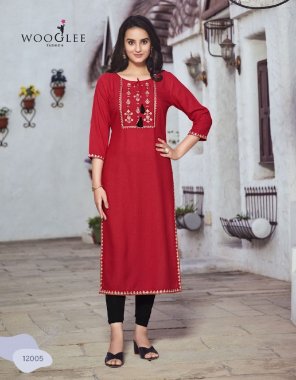 red rayon buti | work - embroidery & handwork  fabric embroidery  work festive 
