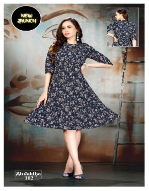 navy heavy fancy imported fabric with print  fabric printed  work ethnic 