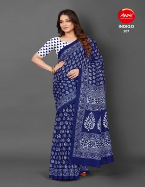 blue bhagalpuri silk saree  fabric printed work work wedding 