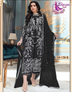 black top- organza embroidered with aplique and pearl work i inner- santoon i bottom- santoon with work i dupatta- organza with aplique and pearl work ( pakistani copy ) fabric embroidery work  work running 