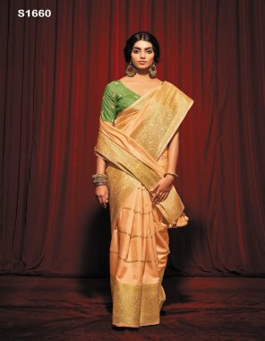 yellow silk striped pattern saree with unstitched blouse piece i jacquard woven design border i saree 5.50 m i blouse- 0.80 m  fabric plain work party wear  