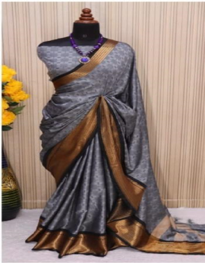 purple pure mercerised kanchivaram silk in exclusive border design small checks zari pattern i blouse- contrast matching jacquard khan blouse  fabric weaving  work festive 