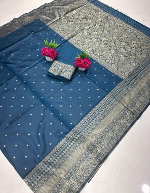 rama art silk jacquard border i blouse- contrast with exclusive jacquard border fabric embroidery  work wedding  