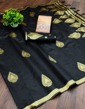 black soft kanjivaram silk  fabric weaving jacqaurd  work running  