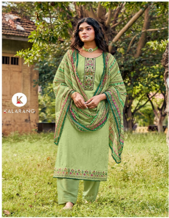 parrot green top - parampara weaving 2mm sequance and embroidery work and handwork | bottom - parampara silk | dupatta - pure weaving muslin sequance work with digital print fabric sequance + embroidery work festive 