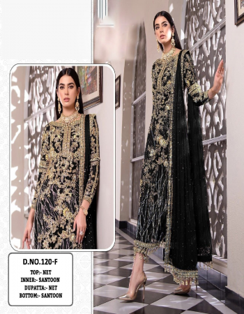 black top - net with sequance embroidery with diamond work | dupatta - net with embroidery and moti work | bottom - santoon + patch work | inner - santoon | length - 44
