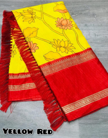 yellow soft paithani silk  fabric printed work wedding 