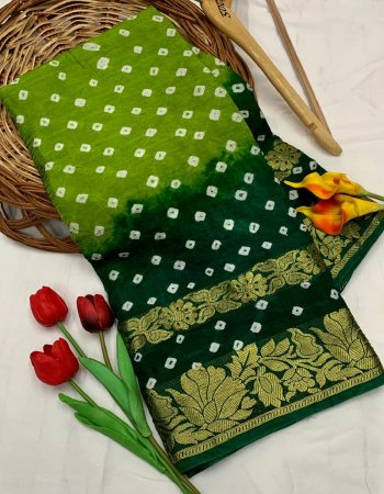 dark green art silk weaving border  fabric weaving work festive 