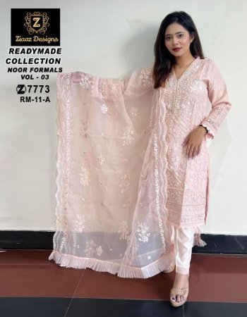 pink suit - organza embroidered and moti work | dupatta - organza embroidered | inner & bottom - inner- santoon fabric embroidery work ethnic 