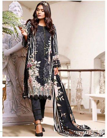 black top - pure cotton print with exclusive embroidery patches | bottom - semi lawn dyed | dupatta - cotton fabric embroidery work casual 